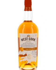 West Cork Rum Cask Single Malt Irish Whiskey product photo