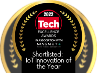 Netcelero shortlisted for IoT Innovation of the Year - Tech Excellence Awards 2022