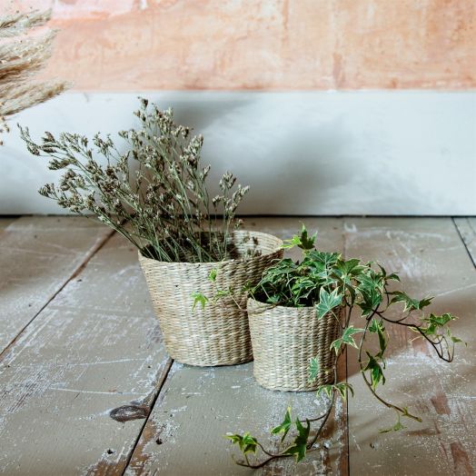 Sass And Belle | Woven Seagrass Planter