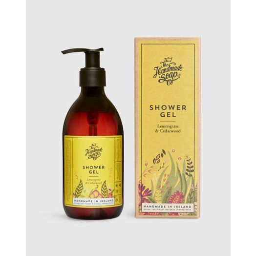 The handmade Soap Compnay | Lemongrass and Cedarwood Shower Gel 