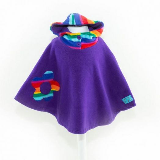 Wacky Clothing | Poncho - Purple