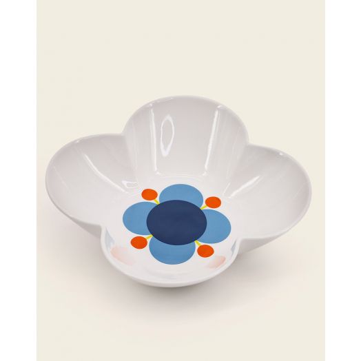 Orla Kiely | Flower Ceramic Serving Bowl