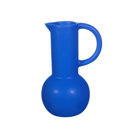 Sass and Belle | Large Amphora Jug Vase - Deep Blue