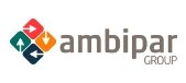 Ambipar group logo featuring industrial hose fittings on a white background.