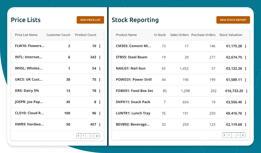 stock management software