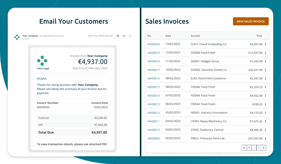 sales and invoicing software